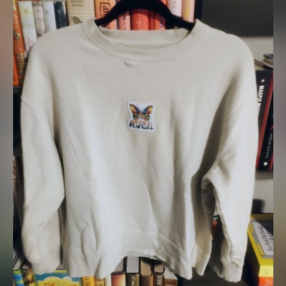 Butterfly Patch RVCA Sweatshirt